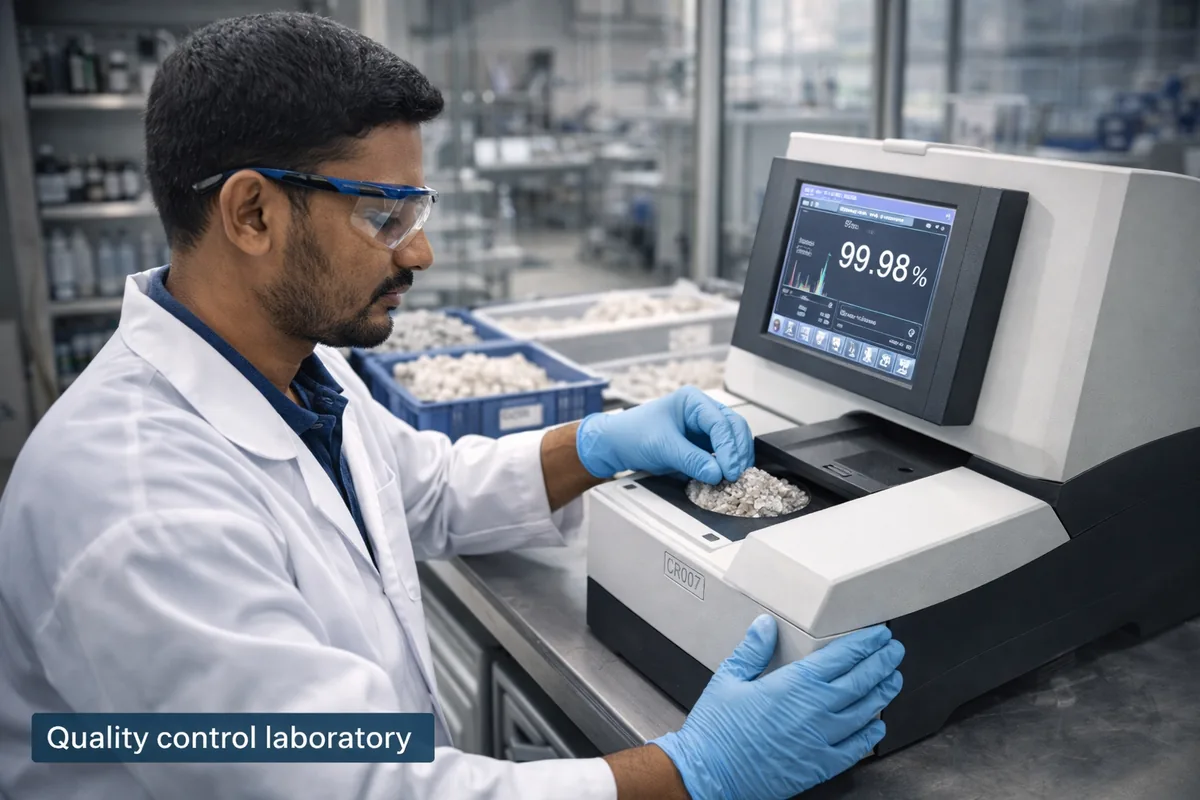 Quality control laboratory